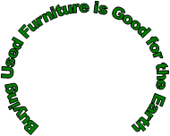 Buying Used Furniture is Good for the Earth